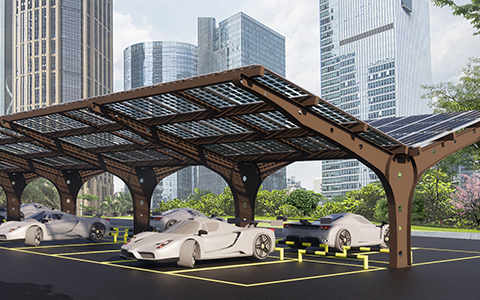 1.0MWp photovoltaic ground power station in Chiang Mai, Thailand