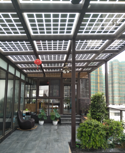 深圳龙岗星河时代别墅光伏阳棚展示图及详情页